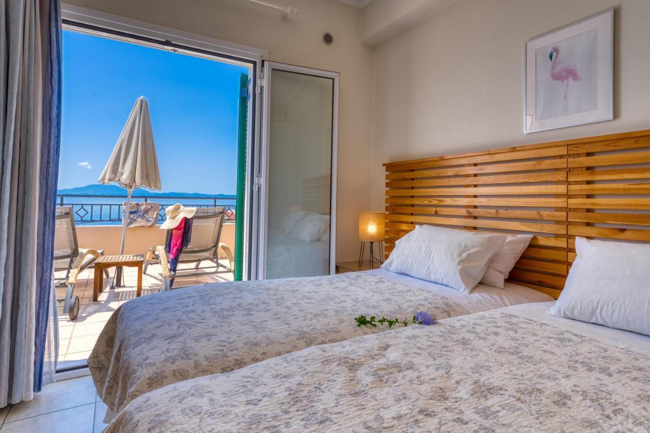Beach Villa Aetos Kaminaki Nissaki Nisaki  外观 照片
